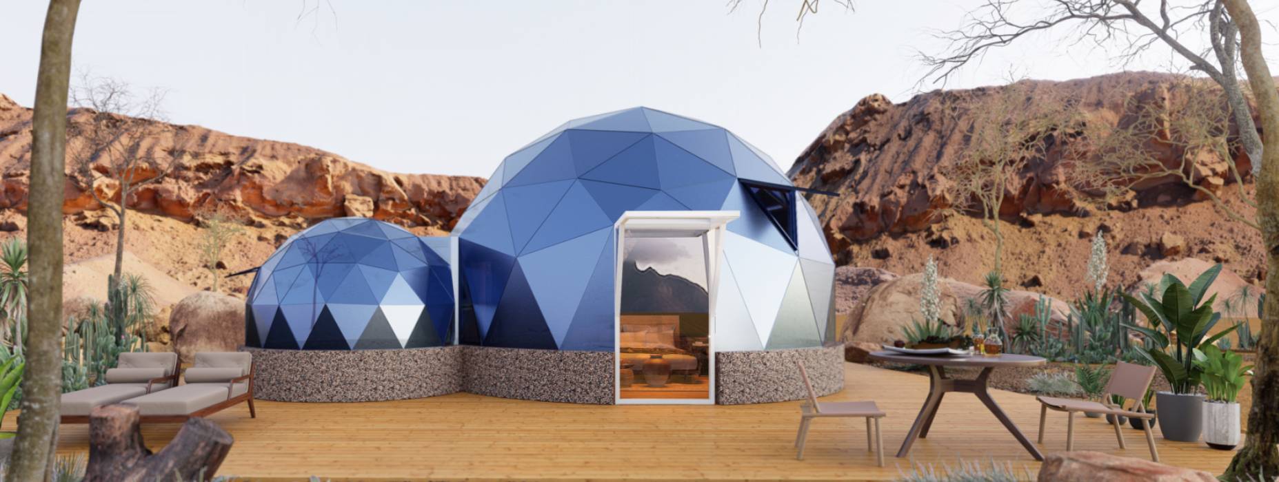 右江区球形智能光伏玻璃星空房